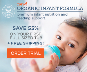 Try Our New Organic Infant Formula!